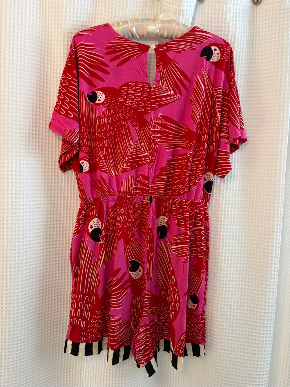 Farm Rio for Anthropologie 
Salma Parrot Romper - Picture 4 of 6